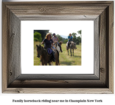 family horseback riding near me in Champlain, New York